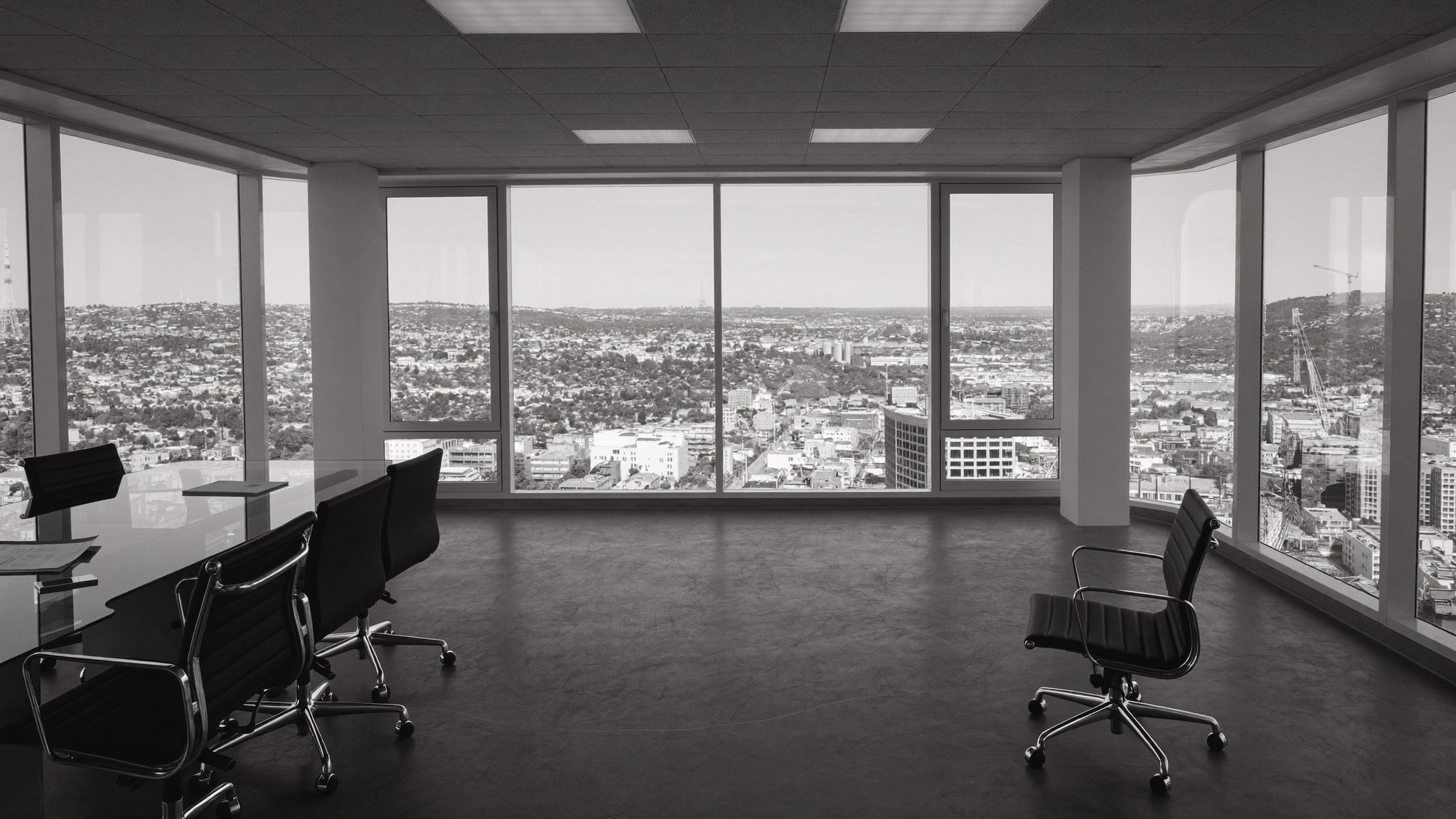 Modern boardroom interior at the Talmiro Cape Town office